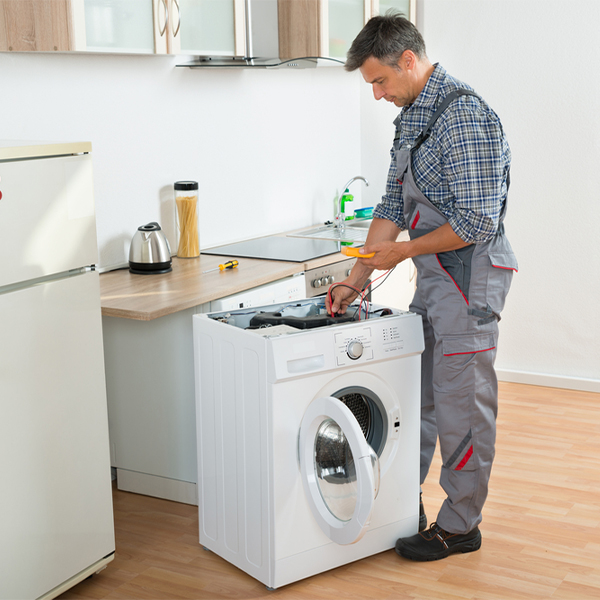 can you walk me through the steps of troubleshooting my washer issue in Hanover